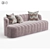 Elegant Shell Sofa: Customizable and Comfortable 3D model small image 2