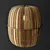 Natural Bamboo Kiwi Wren Lamps 3D model small image 1