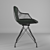 Modern Wire Dining Chair 3D model small image 7