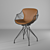 Modern Wire Dining Chair 3D model small image 8