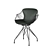 Modern Wire Dining Chair 3D model small image 15