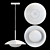 Scandi Pendant Lamp VITABY 3D model small image 3