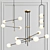 Sparkling Illumination: Chandelier Collection 3D model small image 1