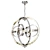 Orson Steel Medium Orb Pendant 3D model small image 2