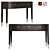 Grand Console with Drawers: Elegant and Functional 3D model small image 1