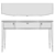 Grand Console with Drawers: Elegant and Functional 3D model small image 4