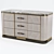 ASHI Chest of Drawers: 65x120x50cm 3D model small image 2
