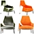 Poliform Armchair: Elegant Comfort 3D model small image 1