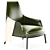 Poliform Armchair: Elegant Comfort 3D model small image 2