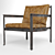 Sleek Cargo Lounge Chair: Max2015, OBJ, Vray Next 3D model small image 2