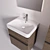 Geberit Smyle Washbasin: Elegant and Functional 3D model small image 2