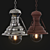 Title: London Industrial Pendant Lamp 3D model small image 1