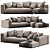 Flexform Grandemare Chaise Lounge:
A Luxurious Lounger for Ultimate Relaxation

Ultimate Comfort and Style 3D model small image 5