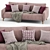 Modern Finland Sofa - Calligaris 3D model small image 2