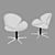 Minimalist Modern Ogi Chair by boConcept 3D model small image 3