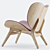 UMAGE Conversation Chair | Versatile & Stylish 3D model small image 4