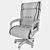 Luxury Leather Chairman Chair 3D model small image 2