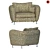 Realistic 3D Sofa Model 3D model small image 1