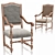 Luxury Vintage Armchair 3D model small image 1