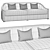 Elegant Comfort: Blainey North Sofa 3D model small image 2