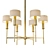 Modern Chandelier Collection 3D model small image 3