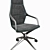 Modern Ray Conference Chair 3D model small image 1