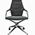 Modern Ray Conference Chair 3D model small image 2