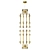 Modern Chandelier Collection: Set of 3 3D model small image 4