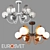 Amato 6-Light Loft Chandelier 3D model small image 1