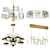 Modern Chandelier Collection 3D model small image 1
