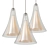 Elegant Tech Lighting Pendant 3D model small image 1