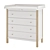 Modern Wood Nursery Dresser 3D model small image 1