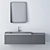 Sleek Modern Bathroom Set 3D model small image 3