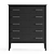 Coastwood Tallboy Drawer: Sleek and Stylish Storage Solution 3D model small image 2