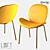LoftDesigne 31002 Metal Chair 3D model small image 1