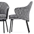 ANGIE CHAIR: Sleek Elegance for Your Space 3D model small image 3