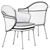 ANGIE CHAIR: Sleek Elegance for Your Space 3D model small image 5