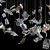 Nature's Elegance: Leafy Glass Chandelier 3D model small image 10