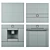 S8 Built-In Appliances by Bosch 3D model small image 4