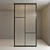 Versatile Glass Partition: Customizable Design 3D model small image 2