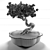 Miniature Bonsai Tree for Elegant Décor 3D model small image 3