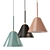 French Brand LA REDOUTE INTERIEURS Copita Chandelier - Mint, Pink, Black Colors 3D model small image 1