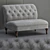  Plush Sharon Loveseat: Luxurious & Stylish 3D model small image 1
