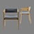 Modern Lino Upholstered Seating 3D model small image 2