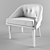 Cozy Comfort: Soft Chair for Ultimate Relaxation 3D model small image 4