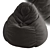 CozyBean: Comfy Bean Bag Chair 3D model small image 1