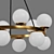 Vintage Light Fixture - 20cm 3D model small image 2