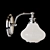 Hinkley Ainsley 1-Light Bathroom Wall Sconce 3D model small image 2