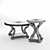 Elegant Archivist Round Cocktail Table 3D model small image 4