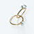 Dazzling Diamond Gold Rings 3D model small image 1